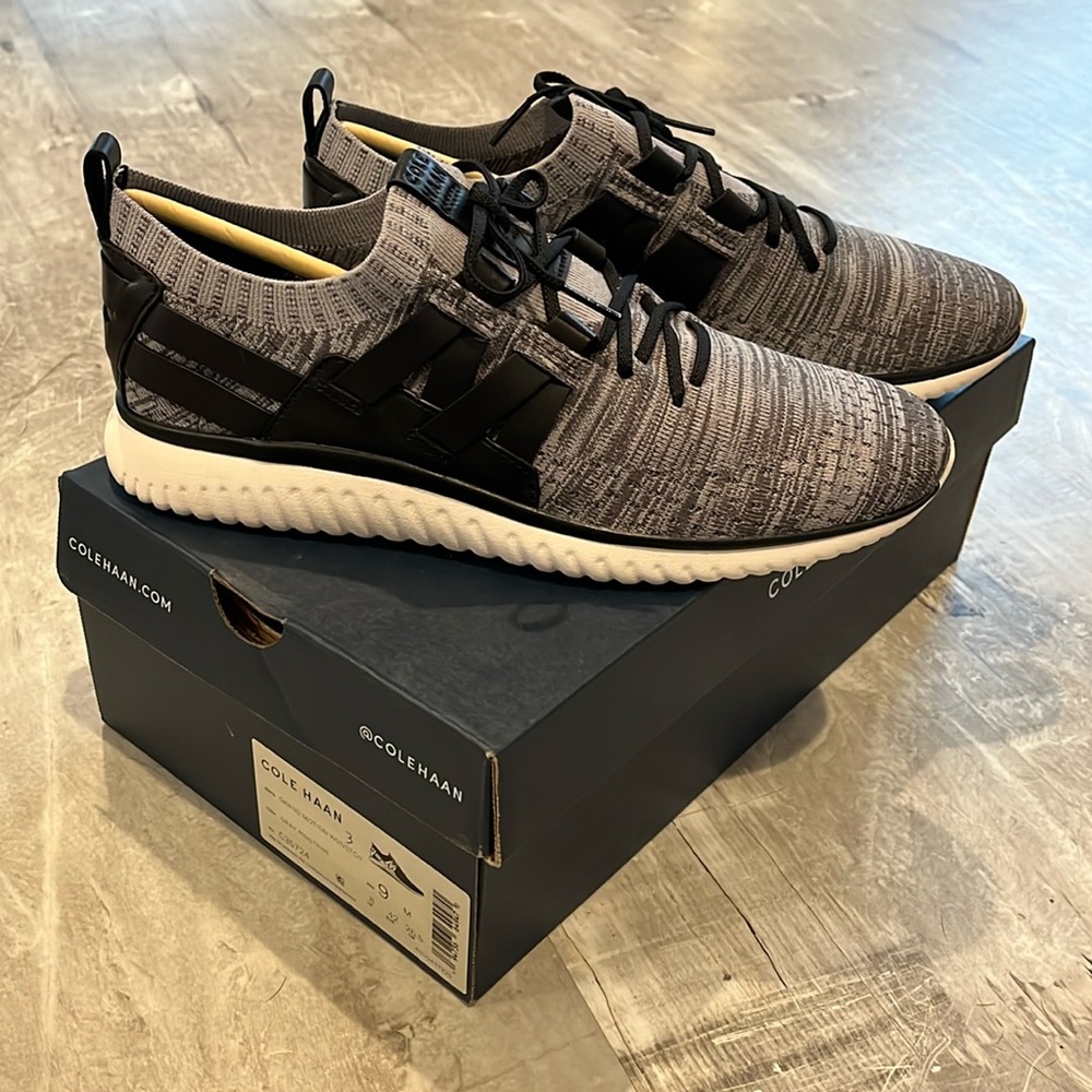 New Cole Haan Grand Motion Woven Stitchlite Sneakers, Men’s Size 9